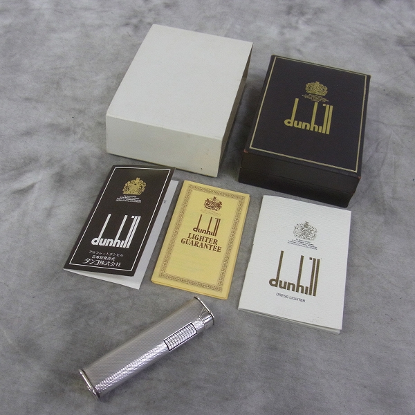 実際に弊社で買取させて頂いたdunhill/ダンヒル ローラーガスライター スリム シルバーの画像 8枚目