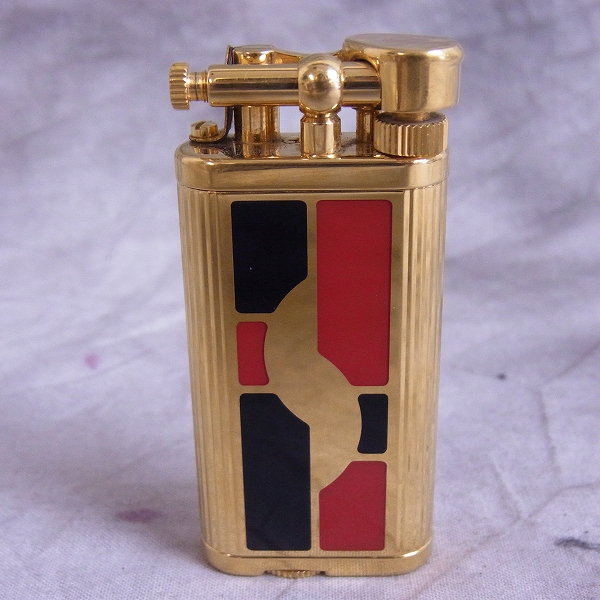 実際に弊社で買取させて頂いたdunhill/ダンヒル UNIQUE/ユニーク ガスライター 総柄