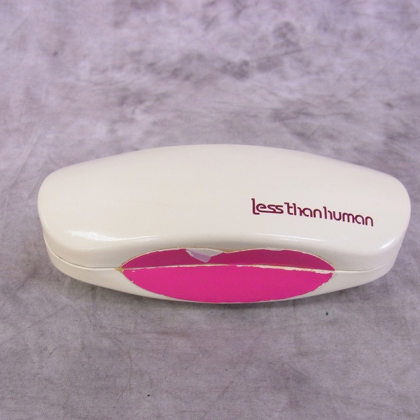 実際に弊社で買取させて頂いたless than human/レスザンヒューマン　パンチラッ－１５－ティーハミ メガネフレームの画像 7枚目