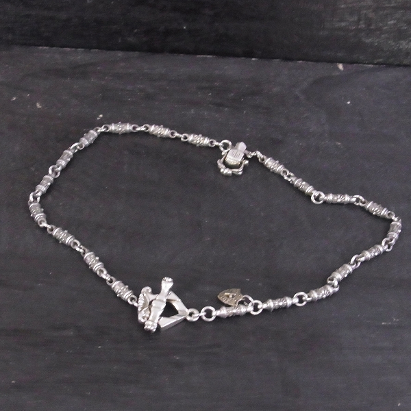 実際に弊社で買取させて頂いたロードキャメロット ネックレスデザインチェーン ガーネット付の画像 6枚目