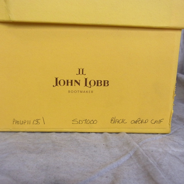 実際に弊社で買取させて頂いたJOHN LOBB/ジョンロブ  PHILIP2/フィリップ2 ビジネスレザーシューズ/5Dの画像 8枚目