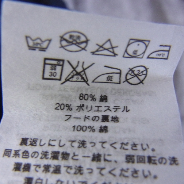 実際に弊社で買取させて頂いた☆A|X Armani Exchange/アルマーニ エクスチェンジ カモ/迷彩 フードパーカー S/Pの画像 4枚目