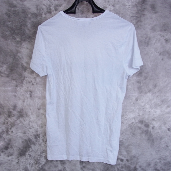 実際に弊社で買取させて頂いた☆HYDROGEN/ハイドロゲン ネック切りっぱなし加工 スカルプリント 半袖Tシャツ Mの画像 1枚目