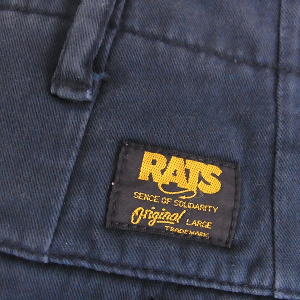 実際に弊社で買取させて頂いたRATS/ラッツ 16AW  CHINO L/L PANTS チノパン ワークパンツ Lの画像 4枚目