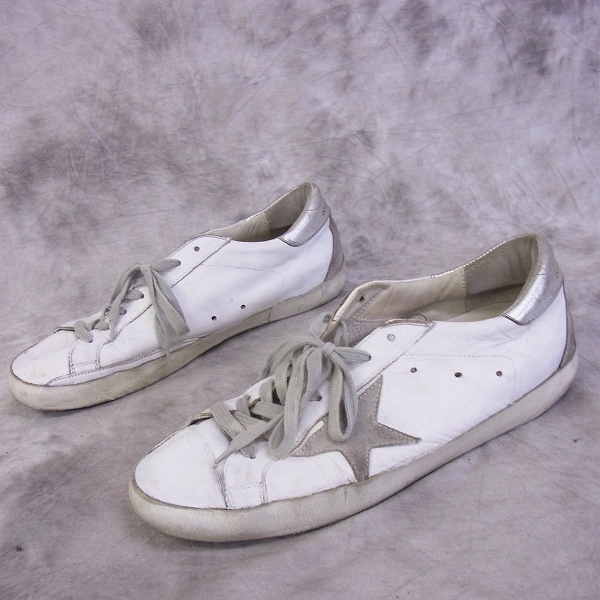 実際に弊社で買取させて頂いたGOLDEN GOOSE/ゴールデングース SUPERSTAR/スパースター スニーカー 42の画像 3枚目