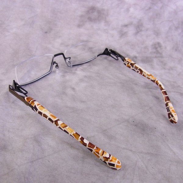 実際に弊社で買取させて頂いたless than human/レスザンヒューマン BRAZIL 眼鏡/メガネフレーム の画像 1枚目