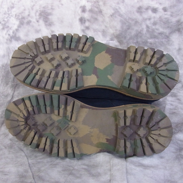 実際に弊社で買取させて頂いたSHIPS/シップス　スエードレザーレースアップブーツ カモフラソール/40の画像 2枚目