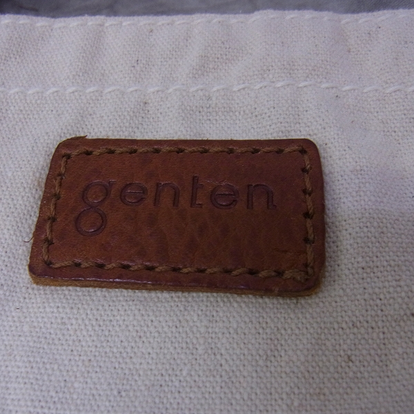 実際に弊社で買取させて頂いたgenten/ゲンテン  トートバッグ/エコバッグ ミニポーチ 4点SETの画像 5枚目