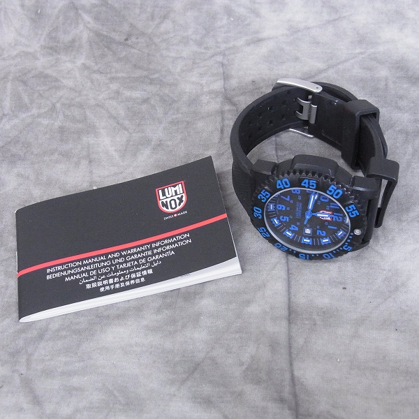 実際に弊社で買取させて頂いたLUMINOX/ルミノックス ネイビーシールズ カラーマーク 腕時計/3053の画像 8枚目