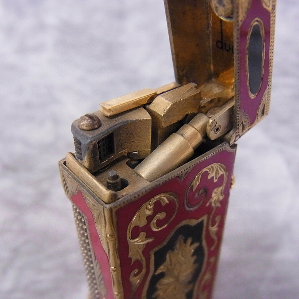 実際に弊社で買取させて頂いたdunhill/ダンヒル 彫刻 ローラーガスライターの画像 3枚目