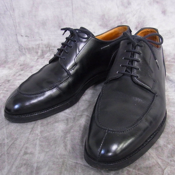 実際に弊社で買取させて頂いたCrockett&Jones/クロケット&ジョーンズ バーニーズ別注 Uチップシューズ/5E