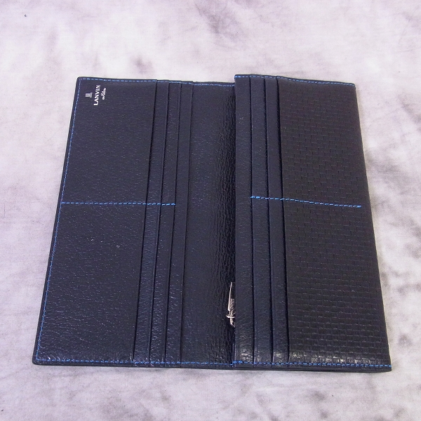 実際に弊社で買取させて頂いたLANVIN/ランバン 2つ折り長財布の画像 4枚目