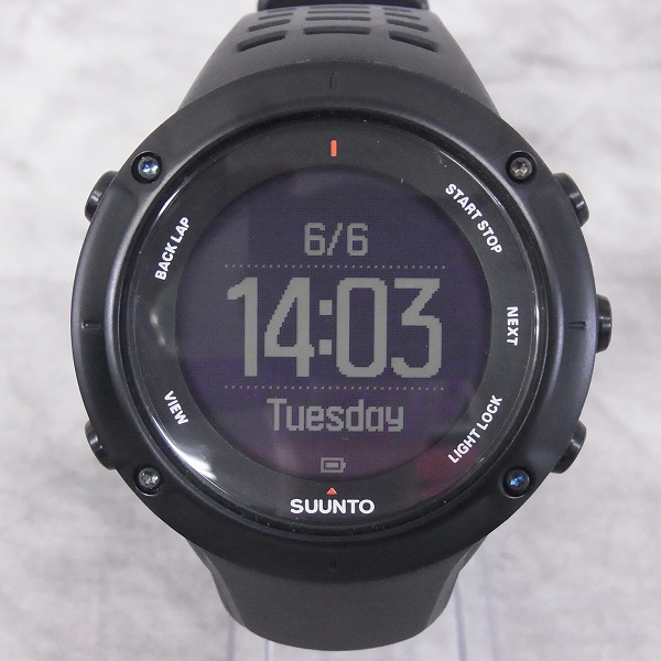 実際に弊社で買取させて頂いたSUUNTO/スント AMBIT3/アンビット3 PEAK/ピーク Bluetooth搭載 ブラック 腕時計