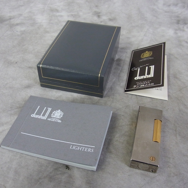 実際に弊社で買取させて頂いたdunhill/ダンヒル サテン加工 ローラーガスライター シルバーの画像 7枚目