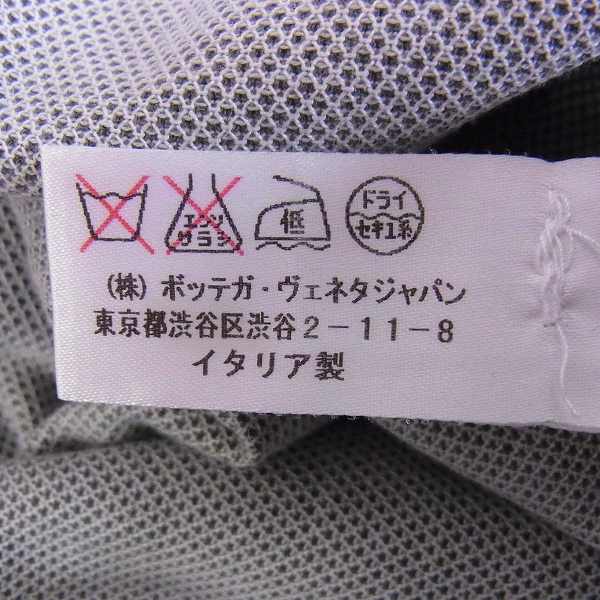 実際に弊社で買取させて頂いた☆BOTTEGA VENETA/ボッテガヴェネタ 半袖コットンシャツ/52の画像 4枚目