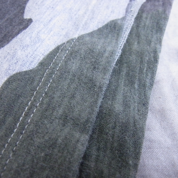 実際に弊社で買取させて頂いた☆HYDROGEN/ハイドロゲン カモフラ柄 Vネック 半袖Tシャツ/カットソー Mの画像 4枚目