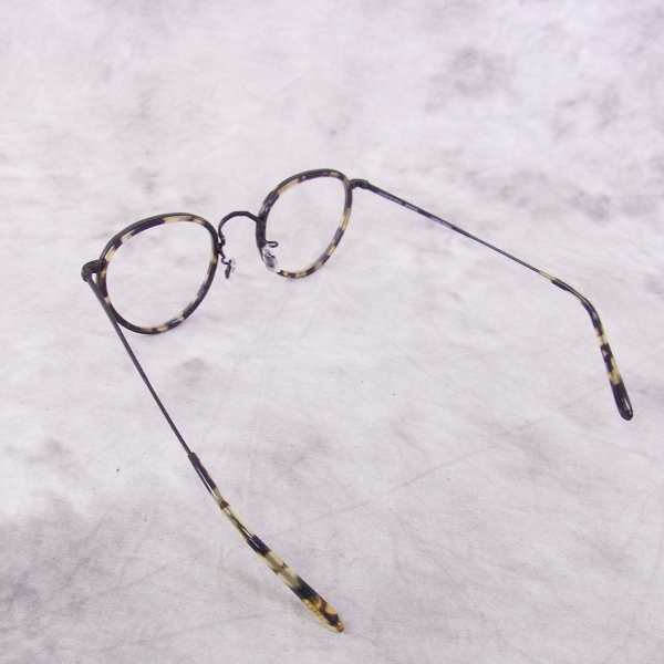 実際に弊社で買取させて頂いたOLIVER PEOPLES/オリバーピープルズ DTBK 眼鏡/メガネフレーム MP-2の画像 1枚目