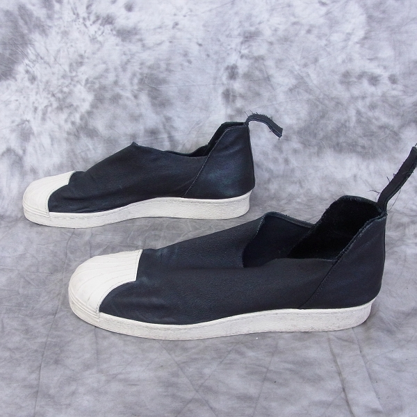実際に弊社で買取させて頂いたadidas/アディダス×Rick Owens/リックオウエンス スーパースター レザースニーカーの画像 3枚目