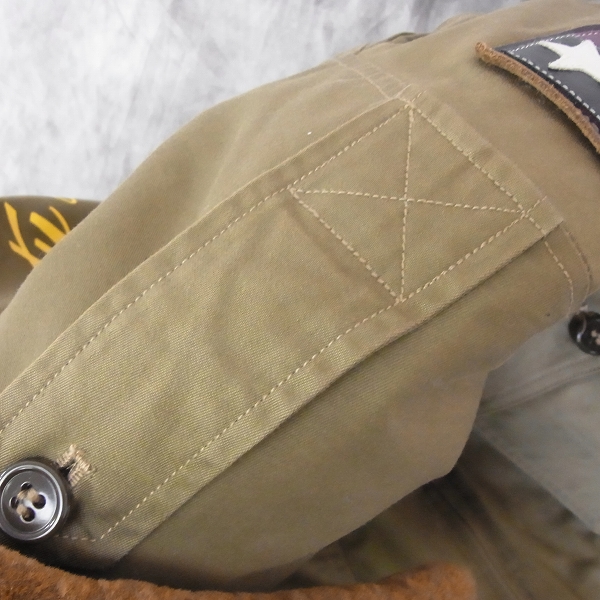 ☆バズリクソンズ フライングタイガー/如虎添翼 赤リブ B-10 フライト