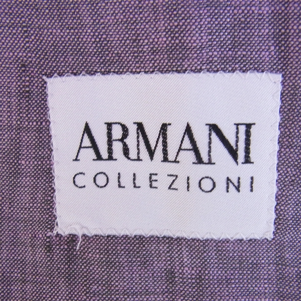 実際に弊社で買取させて頂いた☆ARMANI COLLEZIONI/アルマーニ コレッツォーニ テーラードジャケット/1の画像 2枚目