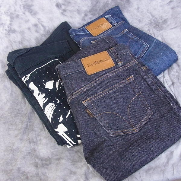 実際に弊社で買取させて頂いたHYSTERICS/ヒステリックス デニムパンツ/ボトム レディース 3点SET
