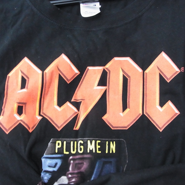 実際に弊社で買取させて頂いたAC/DC THUNDER STRUCK/BACK IN BLACK等 バンドTシャツ 5点セットの画像 3枚目