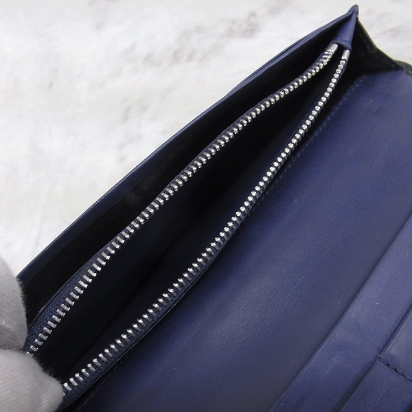 実際に弊社で買取させて頂いたLOEWE/ロエベ 二つ折り レザーウォレット/長財布の画像 3枚目