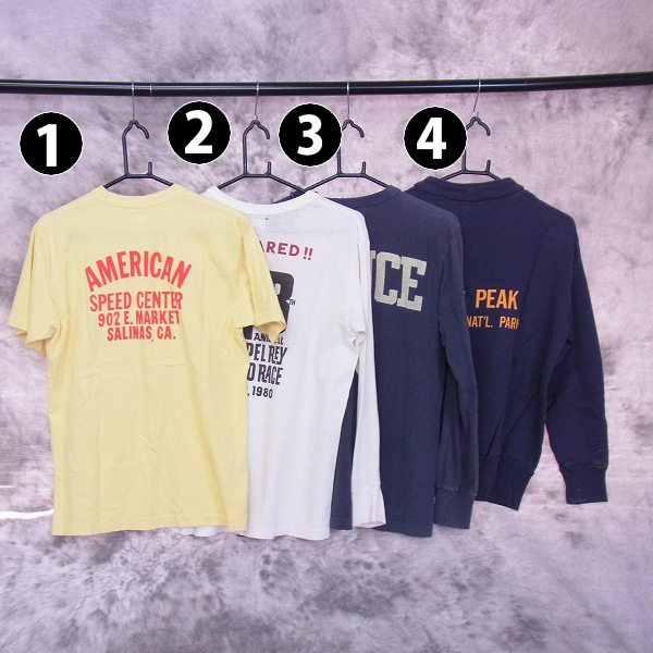 実際に弊社で買取させて頂いた☆DUBBLE WORKS/ダブルワークス 半袖・長袖・スウェット4点セットの画像 1枚目