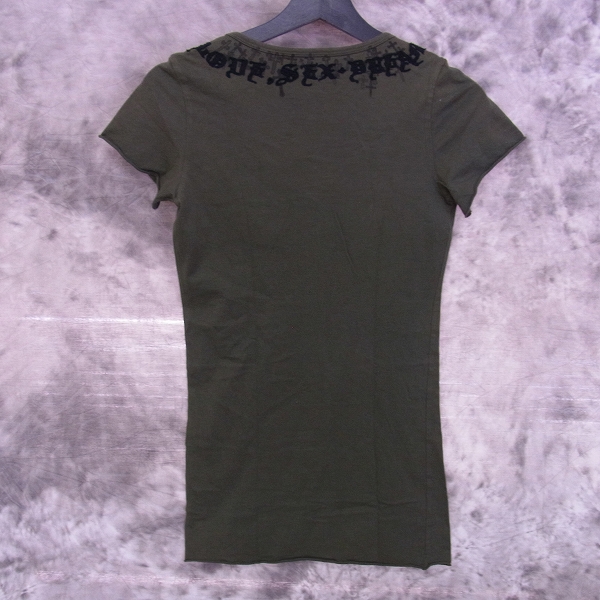 実際に弊社で買取させて頂いた☆LGB/ルグランブルー LOVE SEX DREAM クロスカットソー 半袖//0の画像 1枚目