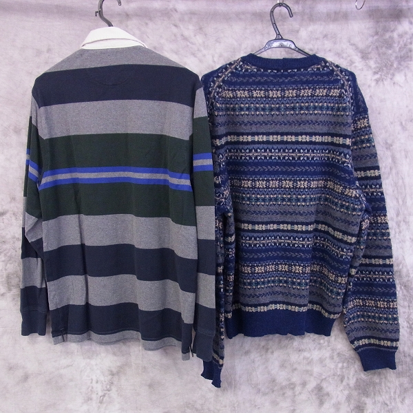 実際に弊社で買取させて頂いたBrooks Brothers/ブルックスブラザーズ  長袖ポロシャツ・ニット2点SETの画像 1枚目