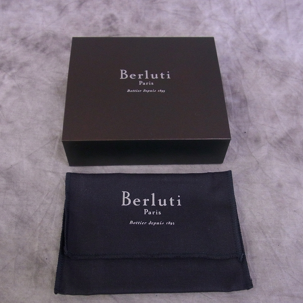 実際に弊社で買取させて頂いたBerluti/ベルルッティ カリグラフィ ラウンドジップキーケースの画像 8枚目