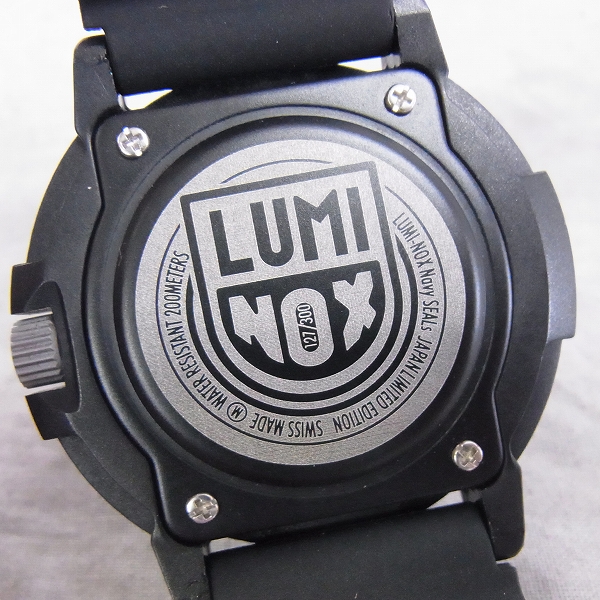 実際に弊社で買取させて頂いたLUMINOX/ルミノックス ネイビーシールズ ジャパンリミテッドエディションの画像 3枚目