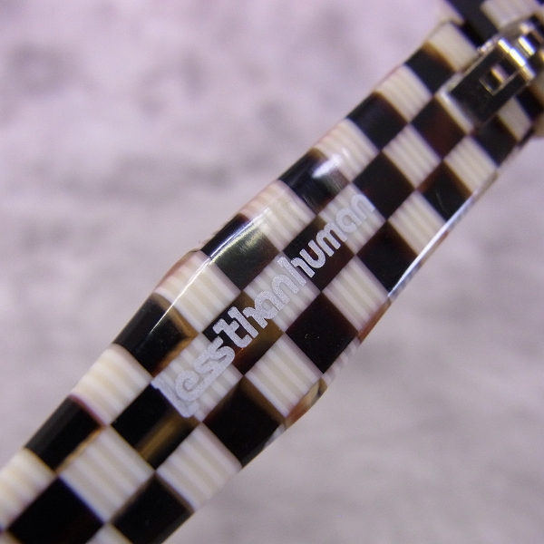 実際に弊社で買取させて頂いたless than human/レスザンヒューマン　パンチラッ－１５－ティーハミ メガネフレームの画像 4枚目