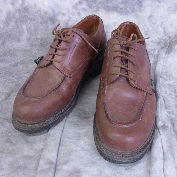 実際に弊社で買取させて頂いたParaboot/パラブーツ CHAMBORD/シャンボード レザーシューズ/6