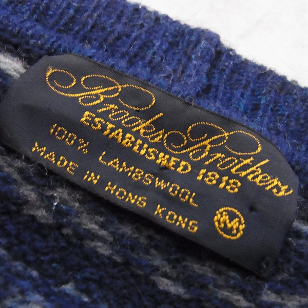 実際に弊社で買取させて頂いたBrooks Brothers/ブルックスブラザーズ  長袖ポロシャツ・ニット2点SETの画像 4枚目