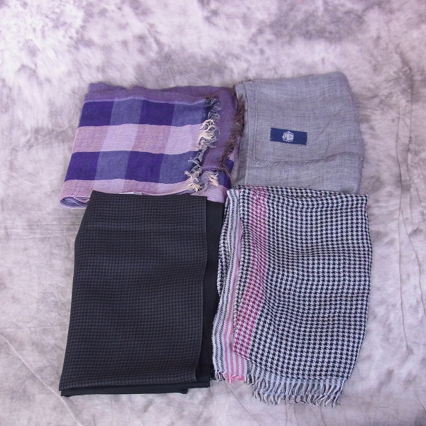 実際に弊社で買取させて頂いたmila schon/ミラショーン LOEWE/ロエベ PAPAS/パパスほか　ストール/マフラー/スカーフ 20点↑SETの画像 2枚目