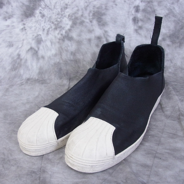 実際に弊社で買取させて頂いたadidas/アディダス×Rick Owens/リックオウエンス スーパースター レザースニーカー