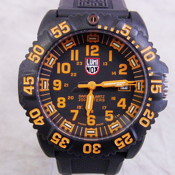 実際に弊社で買取させて頂いたLUMINOX/ルミノックス  腕時計 ネイビーシールズ カラーマーク 3059