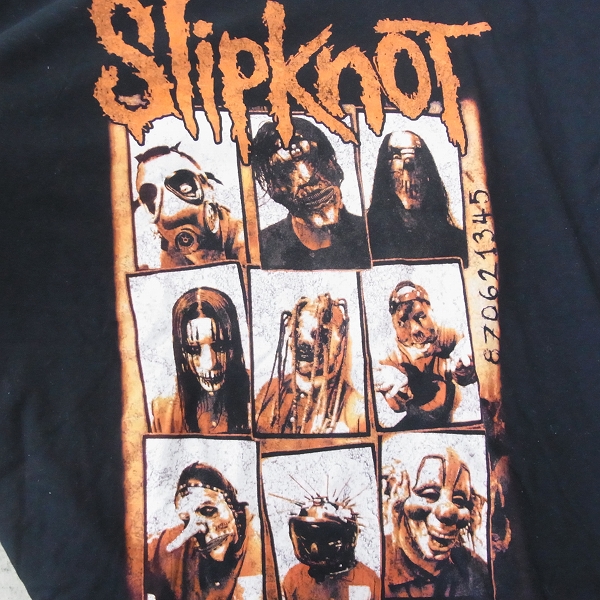 実際に弊社で買取させて頂いたSlipknot/スリップノット バンドTシャツ  5点セット　の画像 3枚目