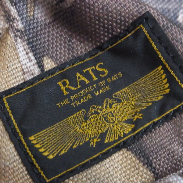 実際に弊社で買取させて頂いたRATS×PORTER/ラッツ×ポーター 17SS カモ柄リュック/バックパックの画像 6枚目