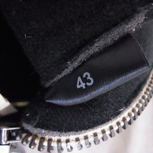 実際に弊社で買取させて頂いたDIET BUTCHER SLIM SKIN/ダイエットブッチャースリムスキン 16AW スニーカー D163D092/43の画像 5枚目