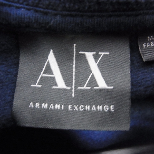 実際に弊社で買取させて頂いた☆A|X Armani Exchange/アルマーニ エクスチェンジ カモ/迷彩 フードパーカー S/Pの画像 2枚目