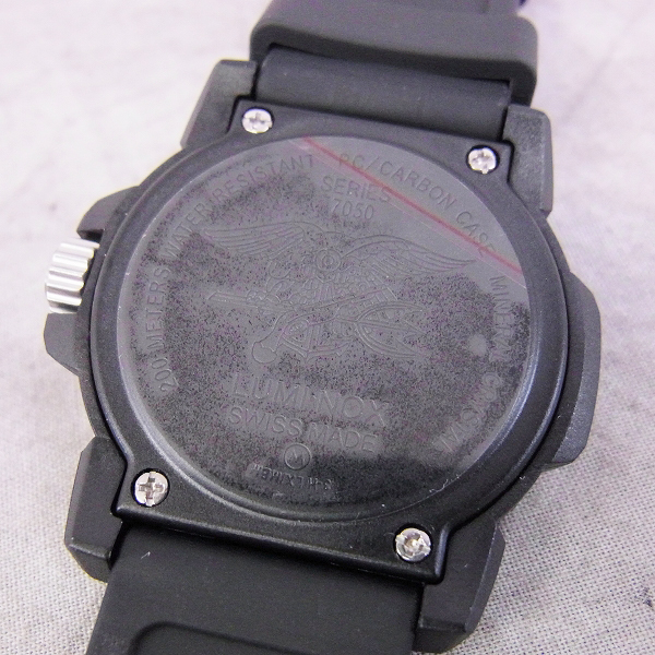 実際に弊社で買取させて頂いたLuminox/ルミノックス NAVY SEALS/ネイビーシールズ COLORMARK/カラーマーク 7050シリーズの画像 3枚目