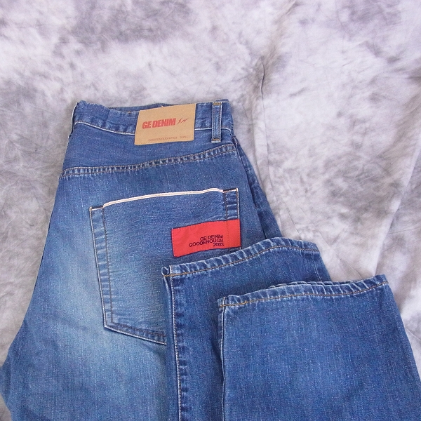 実際に弊社で買取させて頂いたGOODENOUGH/グッドイナフ デニム/ジーンズ サイズ：34/32/2点セットの画像 5枚目