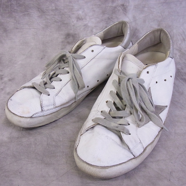 実際に弊社で買取させて頂いたGOLDEN GOOSE/ゴールデングース SUPERSTAR/スパースター スニーカー 42