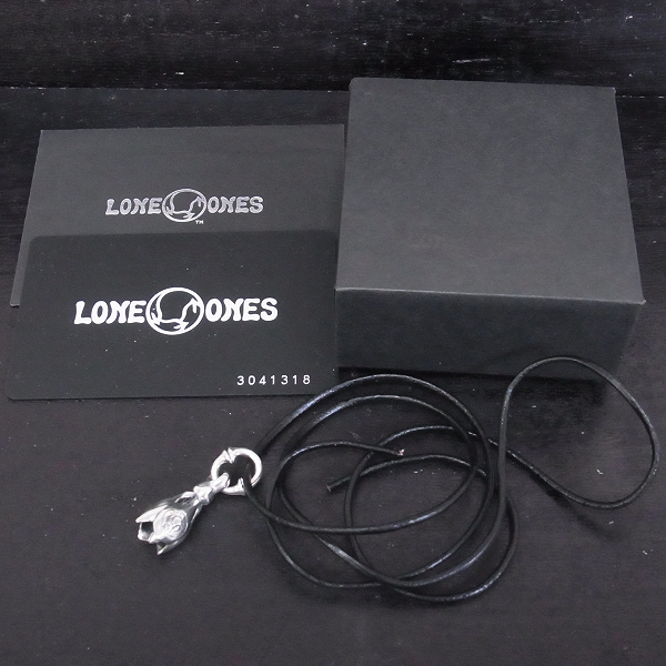 実際に弊社で買取させて頂いた【ギャラ付】LONE ONES/ロンワンズ ティアベルペンダント/XSの画像 5枚目