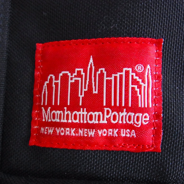 実際に弊社で買取させて頂いたManhattan Portage×TOMMY/マンハッタンポーテージ×トミー トートバッグ　ブラックの画像 7枚目
