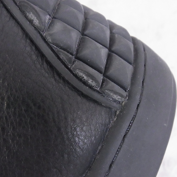 実際に弊社で買取させて頂いたDIET BUTCHER SLIM SKIN/ダイエットブッチャースリムスキン 15AW スタッズスニーカー/43 D153D082の画像 7枚目