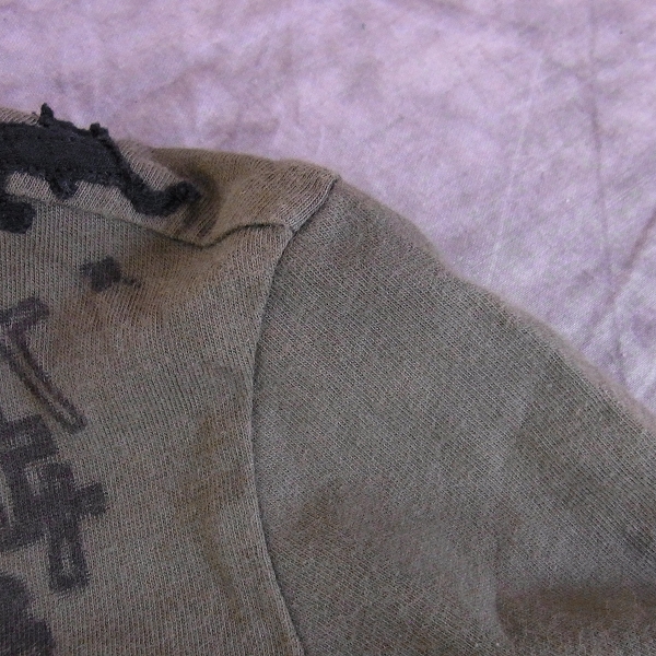 実際に弊社で買取させて頂いた☆LGB/ルグランブルー LOVE SEX DREAM クロスカットソー 半袖//0の画像 5枚目