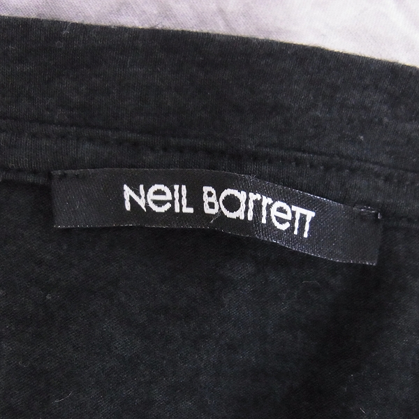 実際に弊社で買取させて頂いた☆NEIL BARRETT/ニールバレット 長袖カットソー/Sの画像 2枚目